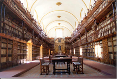 Vista general de la Biblioteca Palafoxiana